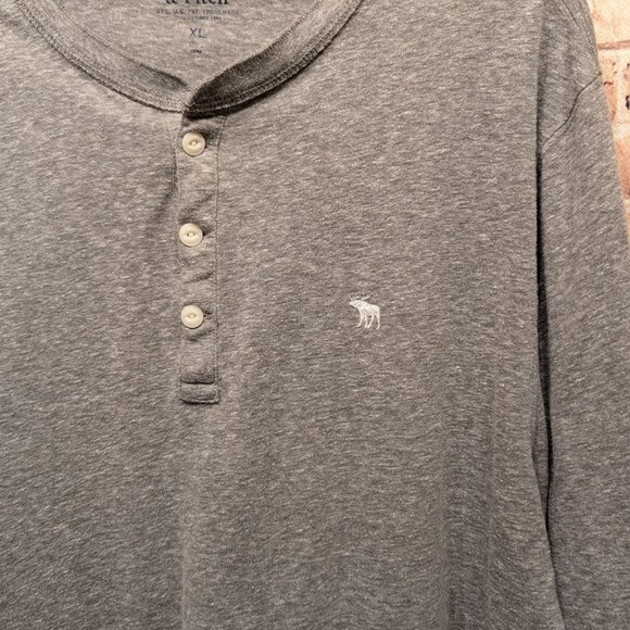Abercrombie & Fitch Muscle Long Sleeve Tee T-Shirt Size XL - Picture 5 of 11